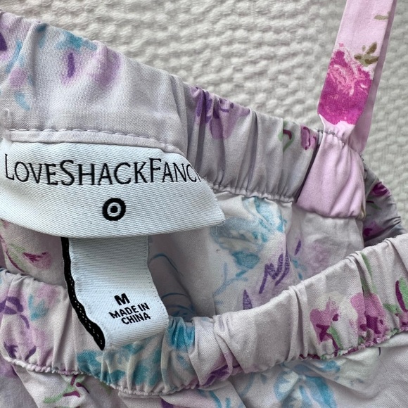 LOVE SHACK FANCY A LINE DRESS FLORAL MEDIUM - Picture 2 of 3